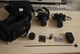 Vintage Camera Lot 2 Cameras, 3 Lens, 1 Flash, 2 Bags ++ RICOH KR-5 Super & KR-P