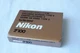 Nikon Focusing Screen E for F100 and D1 Camera New in Box Made in Japan