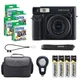 Fujifilm Instax Wide 400 Camera (Jet Black) w/ Case & 80 Wide Film