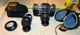Miranda Sensorex Camera  f= 50mm 1:1.8 Miranda Lens 1:2.8 F = 35mm PARTS REPAIR