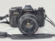 Canon AE-1 SLR 35mm Film Camera Black w/ Lens - Tested w/o Film - USA SELLER