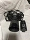 Yashica FX-3 Super 2000 35mm SLR Film Camera W Sigma lens 28 to 70mm  and Flash