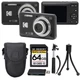 Kodak PIXPRO FZ55 Digital Camera (Black) + Mini Tripod + Case - 64GB Kit