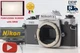 Late S/N 8276xxx [Top MINT w Manual] Nikon New FM2 FM2N Silver Film Camera JAPAN