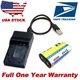 Battery + USB Charger For Pentax Digibino DB100 DB200 K100D K110D K100D Super 
