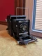 Graflex Speed Graphic 3x4 Film Camera Steinheil M&uuml;nchen Unofokal 135mm 4.5 Lens