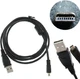 Power USB Charger Data SYNC Cable Cord for Fujifilm Camera Finepix XP60 XP65