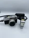 Canon Canonet 28 Rangefinder 35mm Film Camera & Flash For Parts Or Repair /ro