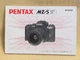 Pentax MZ-5 QD Camera Instruction Manual Used, Minor Wear
