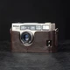 For Nikon 35Ti 28TI Light Brown Genuine Real Leather Half Camera Case Bag Cover
