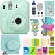 Fujifilm Instax Mini 12 Instant Camera+ 11 PC Accessory Kit - Mint Green Camera