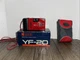 Red Vintage Ricoh YF-20 35mm Film Camera 1:4 Rikenon Lens Flash