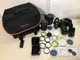 Lot of 23 XR-X 3000 RICOH Camera Lenses Filters Beseler Bag