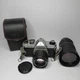 NICE Vintage Asahi Pentax K1000 Camera w/ Extra Lens & Accessories 55mm Film