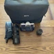 Pentax SP1000 SLR w/Takumar 28mm f3.5 + Vivitar 85-205mm Lens Kit