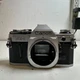 Canon AE-1 Black Silver Handheld Classic Digital SLR Film Camera Body Only