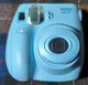 Fujifilm Instax Mini 7+ Instant Camera - Light Blue Pre Owned
