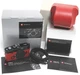 Leica MP black paint calf red leather 10302 with ever ready case MINT boxed