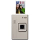 FUJIFILM INSTAX Mini LiPlay+ Hybrid Instant Camera - Sand Beige