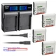 Kastar Battery LCD Rapid USB Charger for Casio NP-40 Casio Exilim Zoom EX-Z40