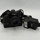 Minolta X-700 Film Camera 50mm F/1.7 Lens, Flash, and Battery Grip Untested