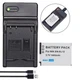 EN-EL12 Battery &Charger for Nikon Coolpix S31 S620 S630 S640 S710 S800c S1200pj