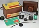 ITALICS NAME! 1966 EXPORT USSR "ZORKI 4" CAMERA + INDUSTAR-50 LENS, BOXED (24)