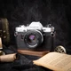 For Olympus OM10 OM20 OM30 NEW Real Leather Half Camera Case Bag Cover