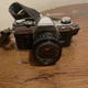 Canon AE-1 35mm film camera w/ 50mm 1.8 lens  with strap Tested New Battery