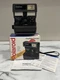 Vintage Polaroid One Step Close Up 600 Instant Camera With Strap & Box UNTESTED
