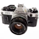 CANON AE-1 PROGRAM SLR 35mm Film Camera w/ 50mm f/1.8 Canon S.C. Lens - Tested