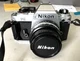 Nikon FG SLR Film Camera W/ Series E 50mm 1.8 Lens -Black-Made in Japan