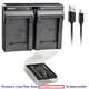 Kastar Battery Slim Dual USB Charger for Ricoh DB-60 Ricoh GR G600 G700 G700SE