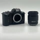 Nikon F-401 AF 35mm Film Camera Black (Parts Only) with Tamron AF 35-90mm Lense