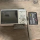 Casio Exilim Camera  EX-Z60 6.0MP Digital Camera Silver w/ Battery No Charger