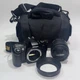 NIKON N65 QD SLR 35mm Film W/ tamron AF 28-80mm f3.5-5.6 Lens & Bag Tested READ