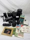 Canon AE-1 35mm SLR Film Camera with Canon Accessories, Cases, Lenses, Manuals