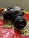 Nikon FG 35mm SLR Film Camera w/ Zoom Lens  & Action Grip