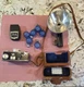 Argus C3 35mm Rangefinder Camera UNTESTED + Case Flash Attachment Bulbs & Meter