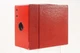 C13217~EXC++ *BRIGHT RED* Kodak Rainbow Hawk-Eye No. 2A Model B Box Camera