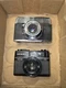 2 Vintage  35MM Cameras,60s Agfa Optima 500 Germany,Hanimex RF 35 Japan,Untested