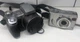 2 x Sony Cyber-shot Digital Cameras DSC-H1 Working + DSC-W5 Not Working BL41