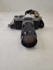Vtg Asahi Pentax K1000 35MM Camera Body With Beck Lens Very Nice With Strap