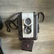 Argus 75 Brown Twin Lens Reflex 620 Film Camera with Case and Lens Cap