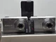 Lot Of 2 Casio Exilim EX-Z60 Silver 6.0MP 3x Optical Zoom Digital Cameras
