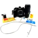 Minolta X-700 35mm Camera + Motor Drive 1 + Lenses + Bag Rokkor 24-50mm + 75-200