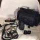 NIKON N55 CAMERA + AF NIKKOR70-300MM LENS + CASE + 2 ROLLS FILM + INSTRUCTIONS