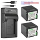 Kastar Battery Slim Charger for Panasonic CGA-DU21 CGR-DU21 PV-GS150 PV-GS180