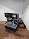 Polaroid Sun 600 LMS Vintage Instant Camera Black Silver 