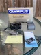 Olympus Infinity Super Zoom 3000 DLX 35MM Film Camera Multi AF W/Case & Box